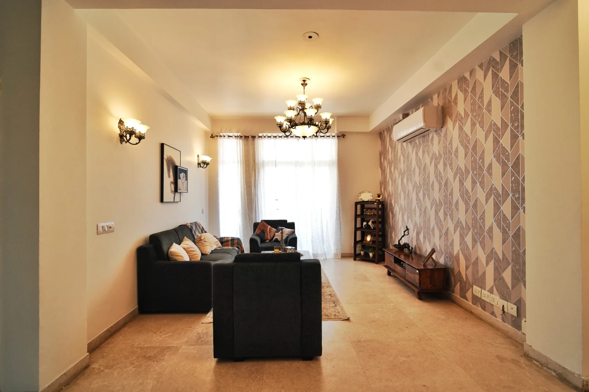 Living Room after staging