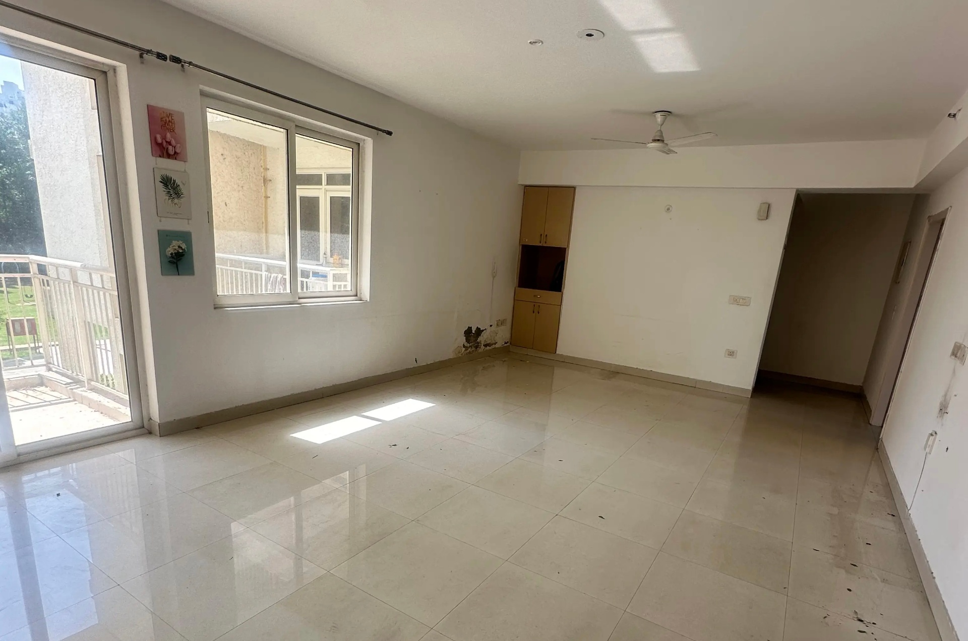 Dining Area before staging
